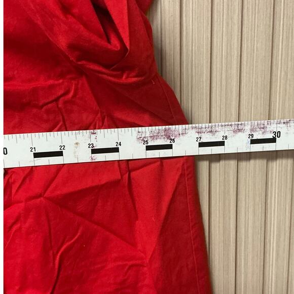 Pomander Place by Tuckernuck Embroidered Cotton Dress Red Size XXL - Picture 7 of 8